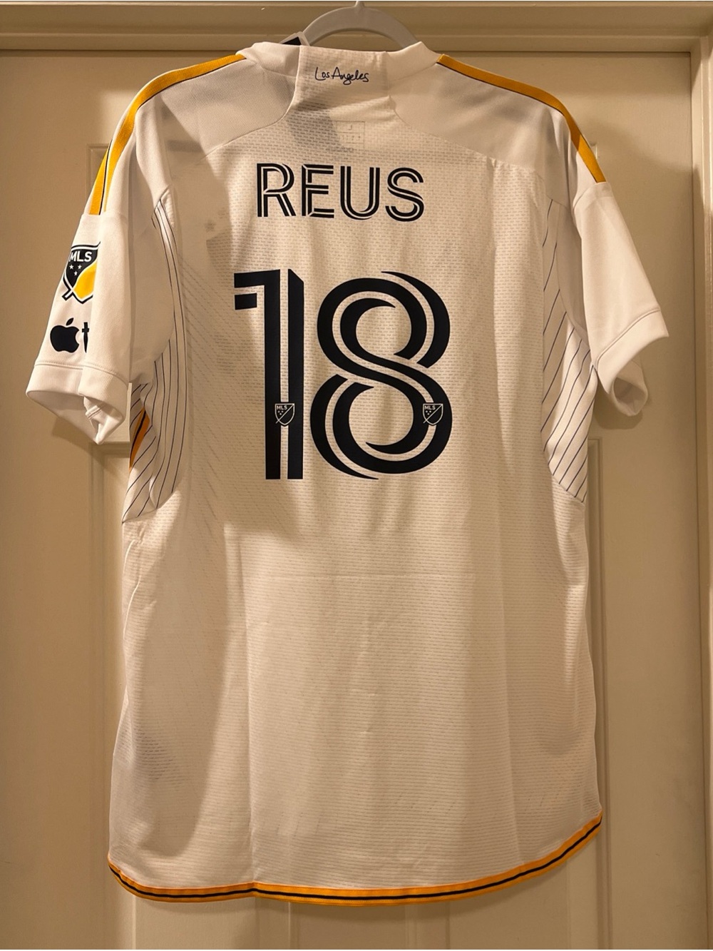 Adidas MLS LA Galaxy Marco Reus PLAYER ISSUE Jersey Size Large